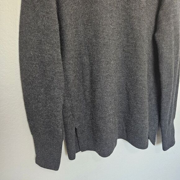 Lululemon | Merino Wool-Blend Ribbed Crewneck Sweater Heathered, Womens 8 - Picture 5 of 8